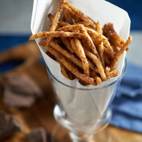 Chocolate-Dusted Fries