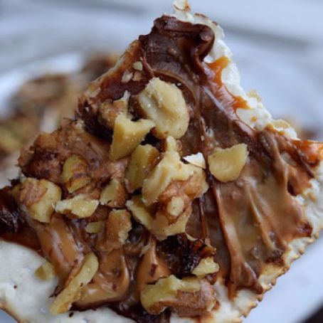 Peanut Butter-Chocolate Matzoh