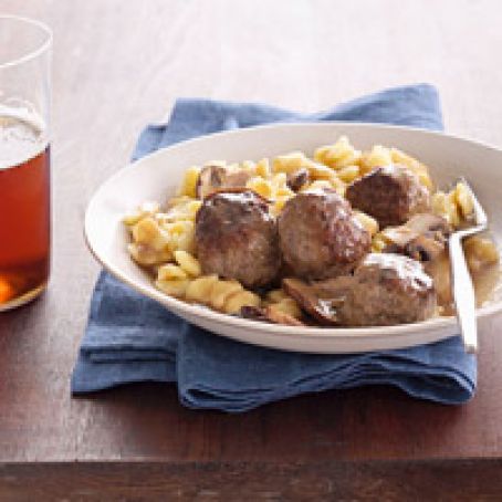 Austrian Meatballs & Spaetzle