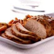 Mustard-Maple Pork Roast