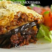Greek Moussaka with Eggplant