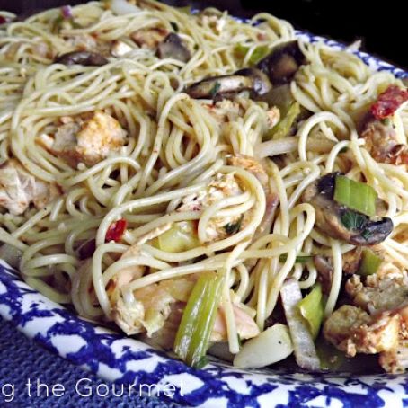 Spicy Chicken with Spaghetti