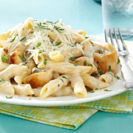 Penne Gorgonzola with Chicken Recipe