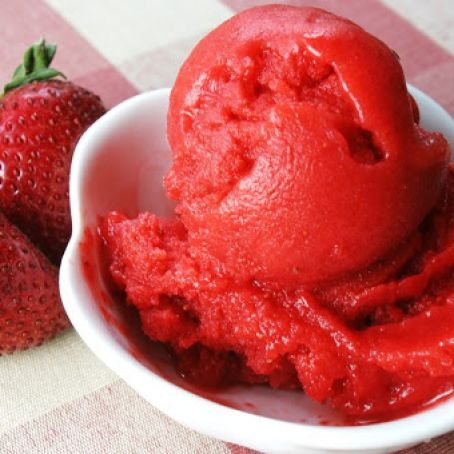 Strawberry Sorbet