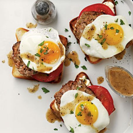 Edwards' Open-Faced Meatloaf Sandwiches