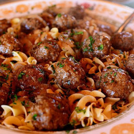 Salisbury Steak Meatballs