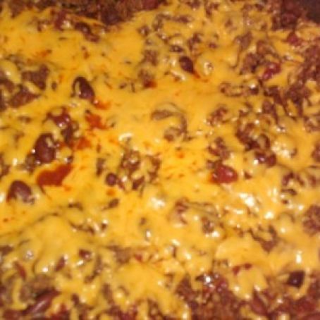 One Skillet Chili Bake