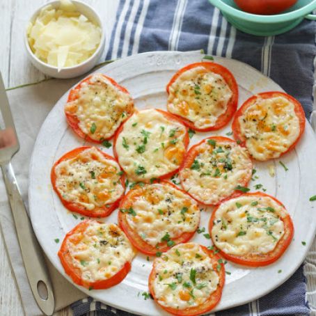 Baked Parmesan Tomatoes