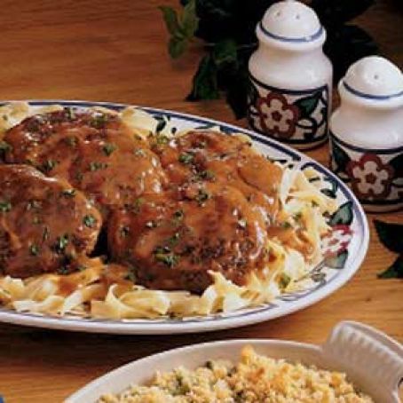 Salisbury Steak with Onion Gravy Recipe