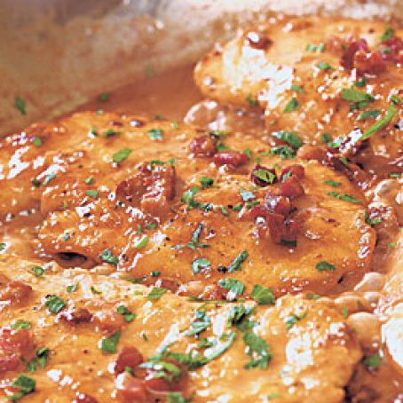 Chicken Marsala with Pancetta & Cream - Recipe.com