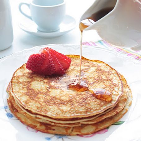 Cream Cheese Pancakes - I Breathe... I'm Hungry...