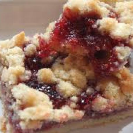 Raspberry Crumble Bars