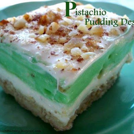 Pistachio Pudding Dessert