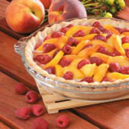 Raspberry Peach Pie Recipe