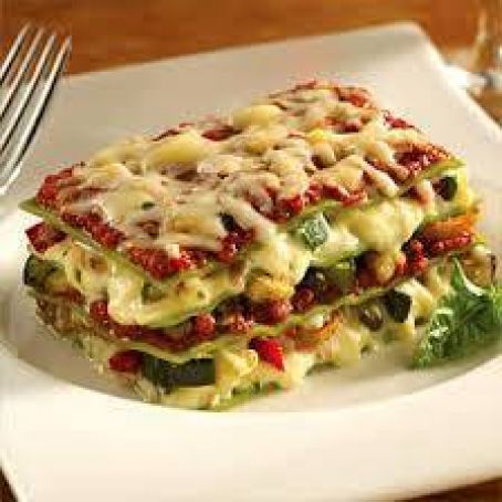 Weight Watchers vegetable lasagna