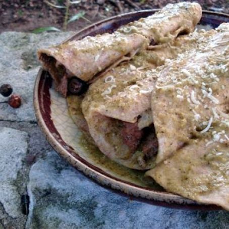 Enchiladas Verdes