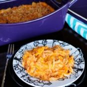 Cheesy Mexican Bowtie Pasta