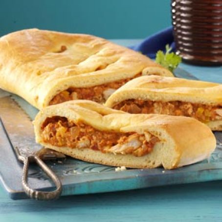 Southwest Chicken Stromboli