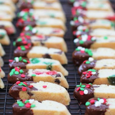 Mini Homemade Holiday Biscotti