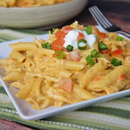 Chicken Enchilada Pasta