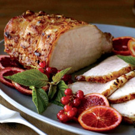 Maple Sugar-Ginger Roast Pork