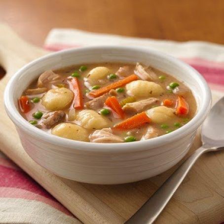 Slow Cooker Chicken and Gnocchi Soup