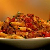 Rigatoni with Chorizo