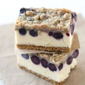 Blueberry Lemon Cheesecake Bars Recipe