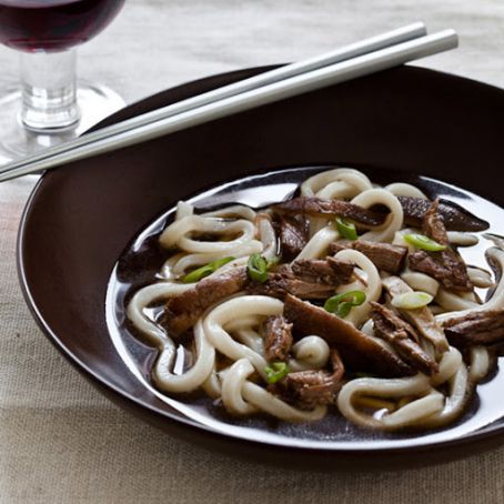 Slow Cooker Ginger-Beef Noodle Soup