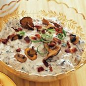 Mushroom & Bacon Dip