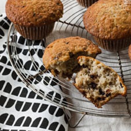 Chocolate Chip and Banana Muffins