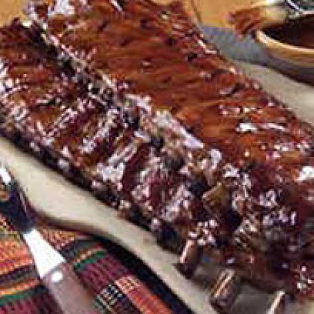 Baby Back Ribs With Balsamic Bbq Sauce Recipe 4 5 5