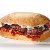 Steak Sandwiches With Blue Cheese & Peppadew Mayo