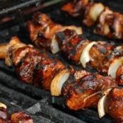 BBQ Teriyaki Pork Kabobs