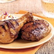 Grilled Beer-Brined Chicken