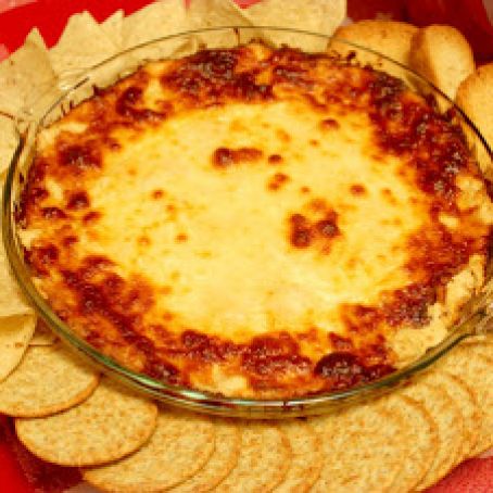 Cheesy Hot Shrimp and Crab Dip