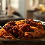 Spaghetti with Meatballs (Michael Symon)