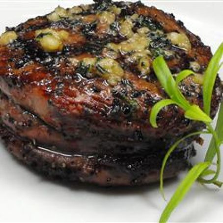 Sirloin Steak with Garlic Butter