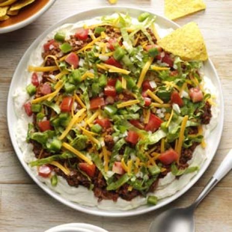 Beefy Taco Dip Recipe