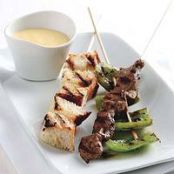 Cheesesteak Kebabs