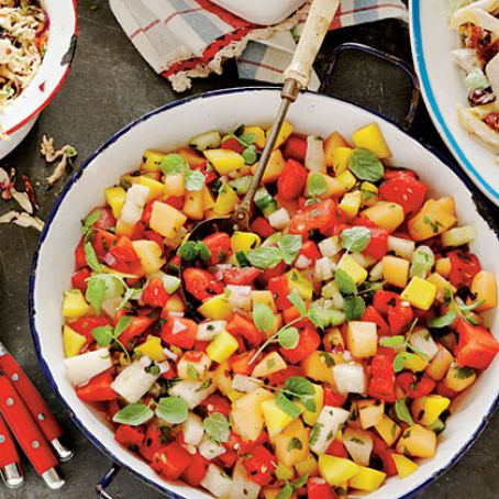 Sweet, Salty, and Spicy Watermelon Refresher