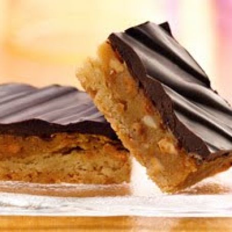 Chewy Chocolate-Peanut Butter Bars