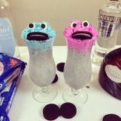 Drunken Cookie Monster Cocktail