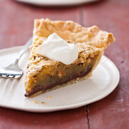 Chocolate Walnut Kentucky Bourbon Pie