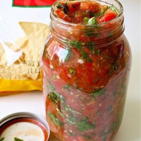 ♥• Delicious Homemade Salsa •♥•.☆ Recipe - (4.5/5)