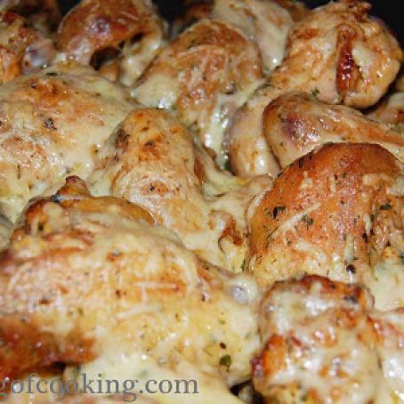 Cheesy Chicken Wings Recipe - (4.3/5)