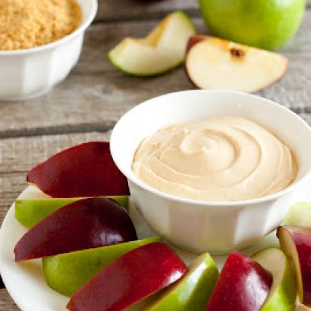 Caramel Cheesecake Apple Dip