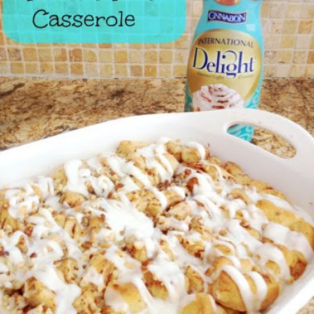 Cinnamon Roll French Toast Casserole