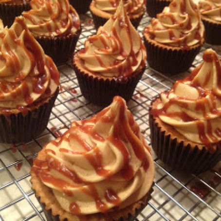 Georgetown Salted Caramel Cupcakes