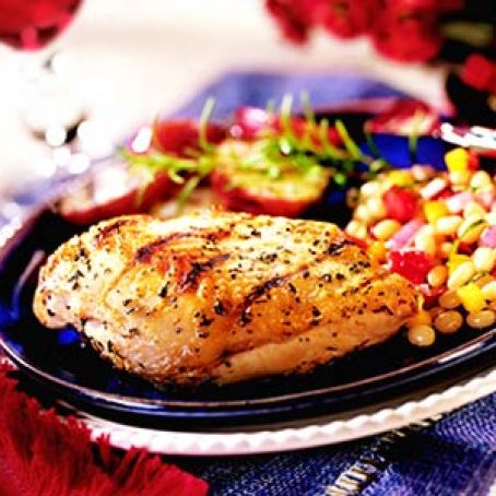 Wine-Marinated Grilled Chicken Breasts